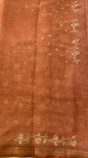 LINEN TISSUE SAREE