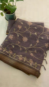 LINEN TISSUE SAREE