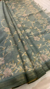 LINEN TISSUE SAREE