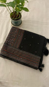 Cotton Saree with French Knot Embroidery