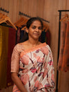 Satin Printed Saree