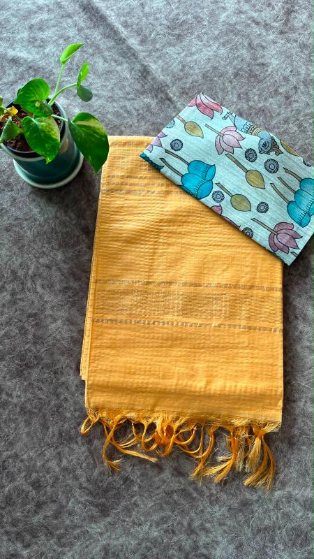 Mugha Tussar Saree