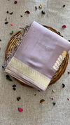 Pure Mashru Silk Saree -pastel love