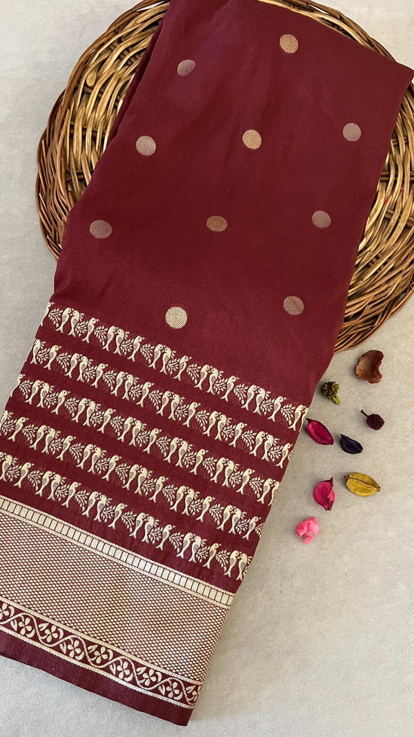 Banarasi silk blend cotton Saree
